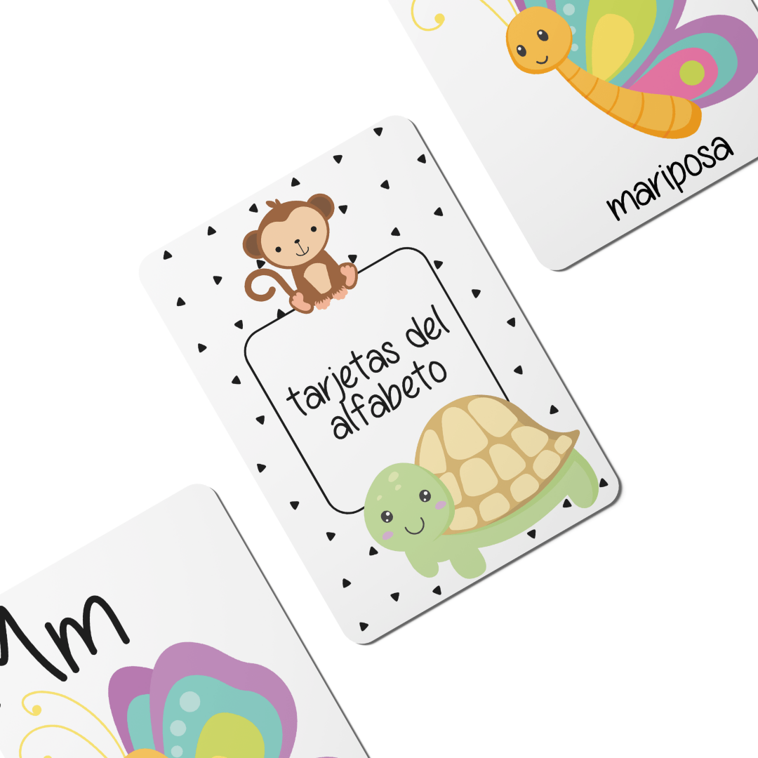 Spanish Alphabet Cards