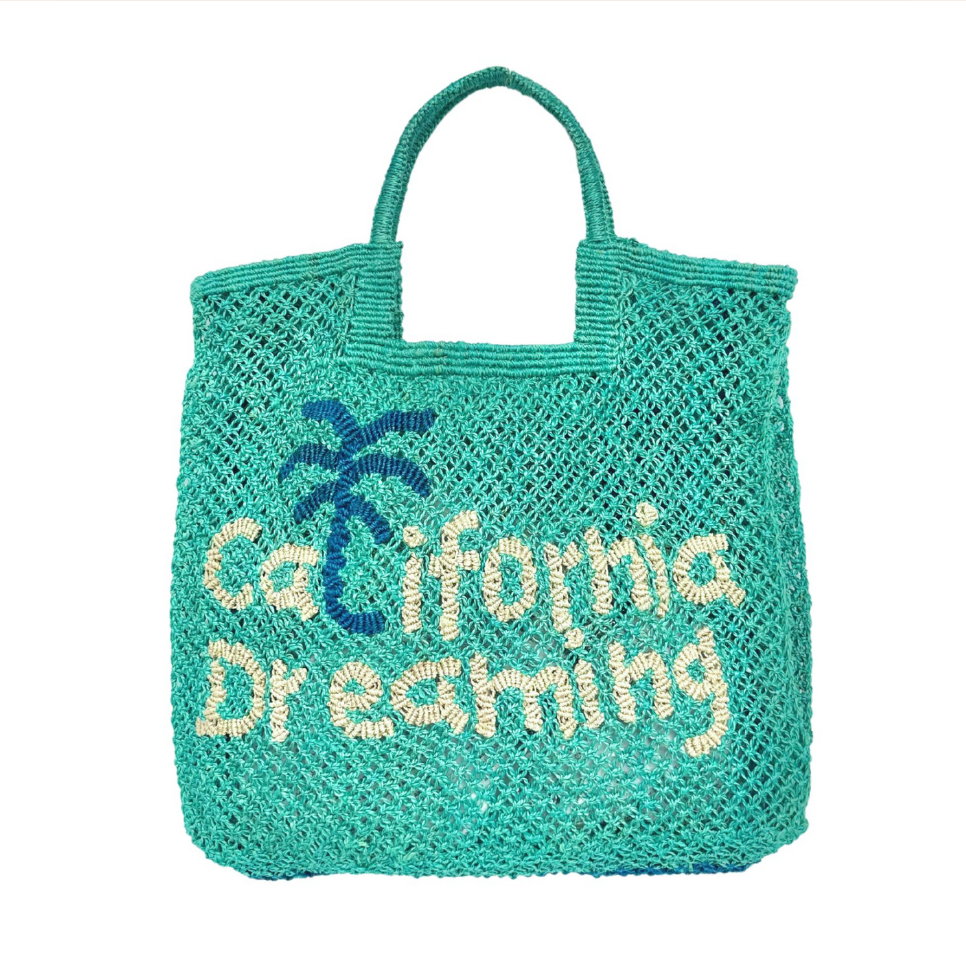 California Dreaming Jute Bag (Stella)  L - Saffron Souk 4 The Jacksons