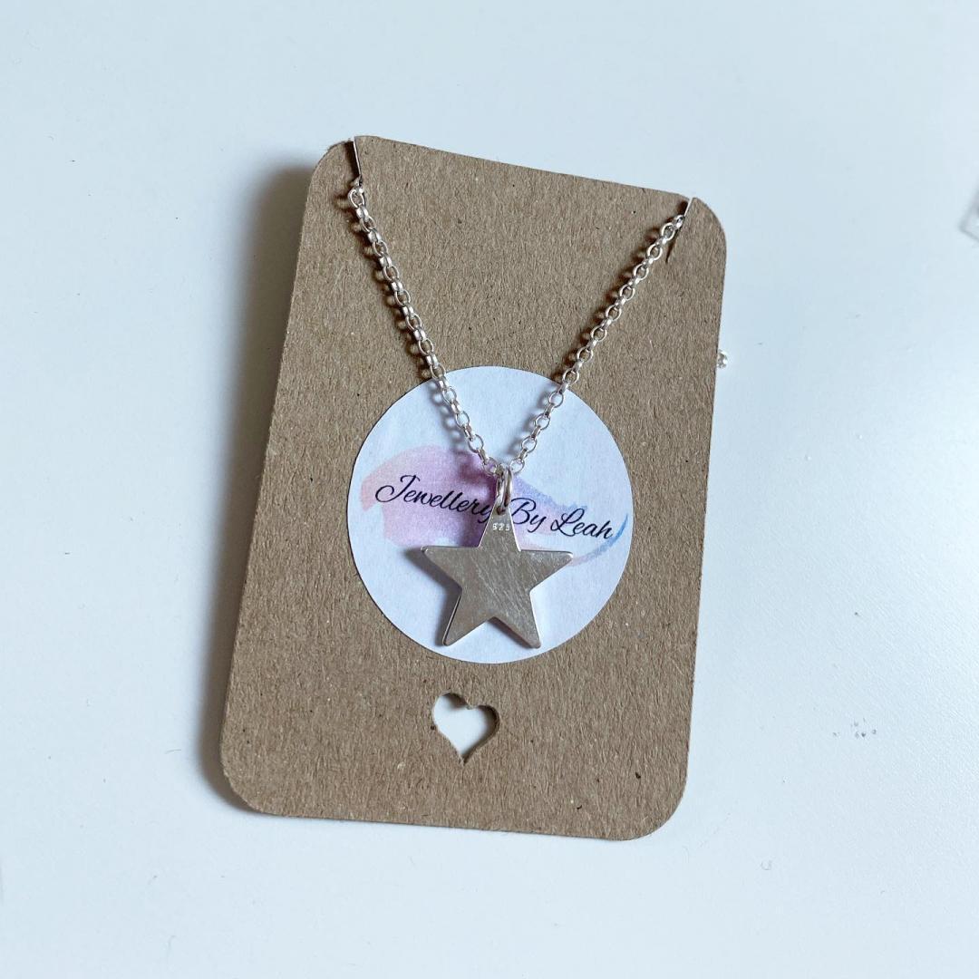 Sterling Silver Star Necklace