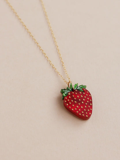 Strawberry Necklace