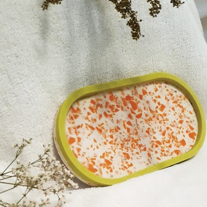 Terrazzo Oval Trinket Tray / Dish