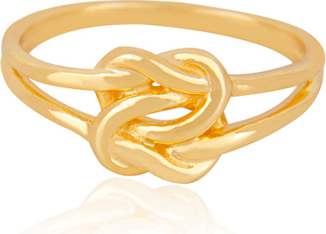 True Lover's Knot Ring Sterling Silver