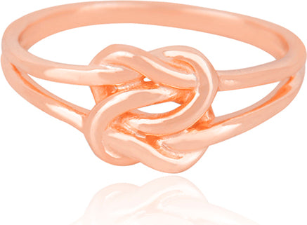 True Lover's Knot Ring Sterling Silver