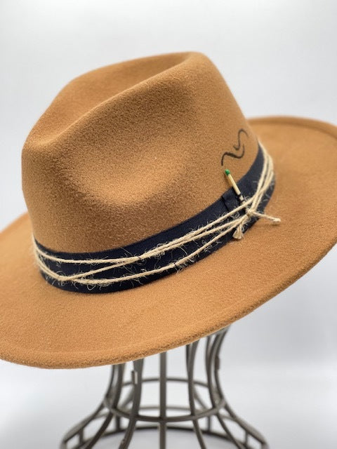 Unisex fedora wool hat