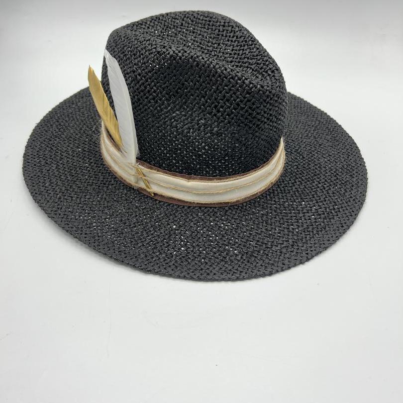 Unisex natural straw panama hat