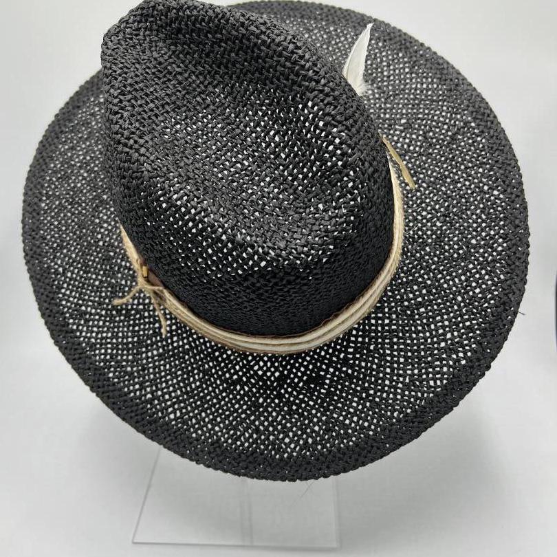 Unisex natural straw panama hat