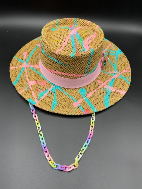 Vibrant summer hat