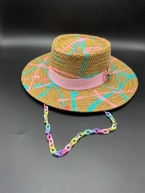 Vibrant summer hat