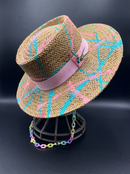 Vibrant summer hat