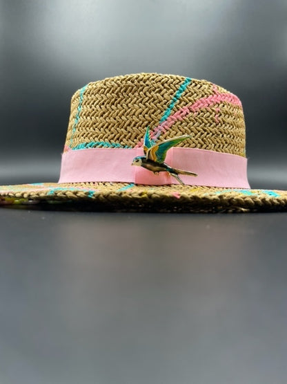 Vibrant summer hat