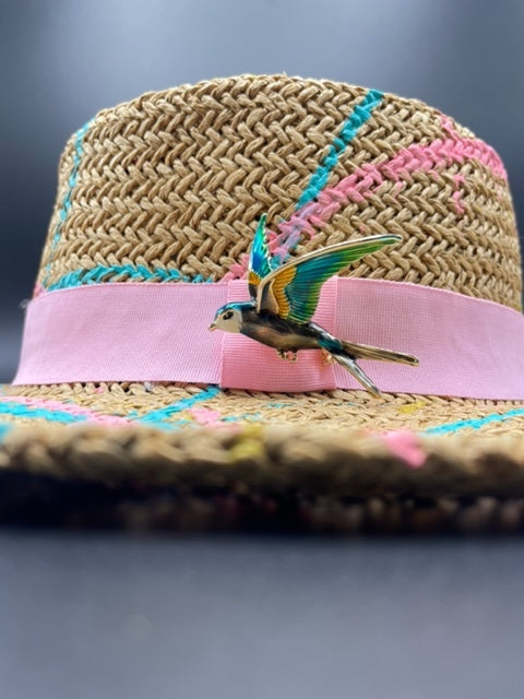 Vibrant summer hat