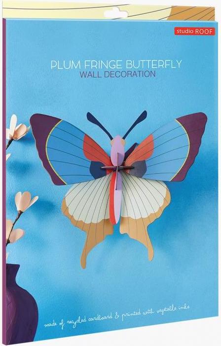 Plum Fringe Butterfly