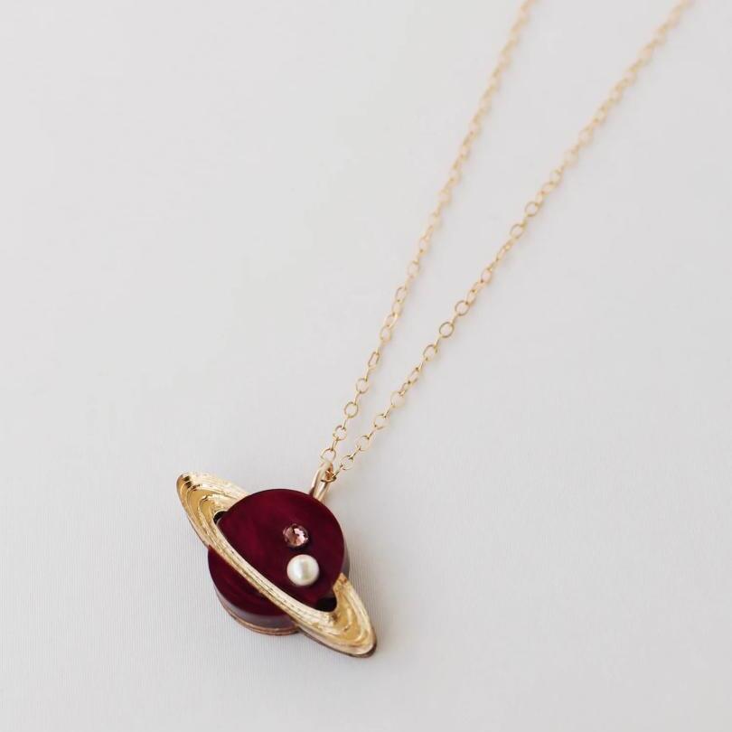 Saturn Necklace