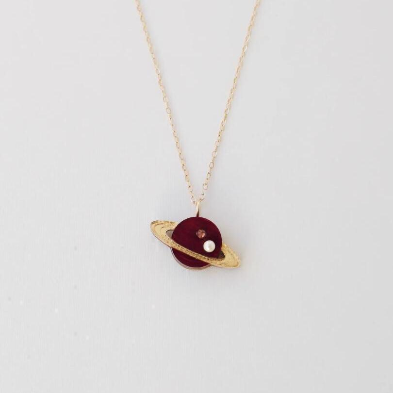 Saturn Necklace