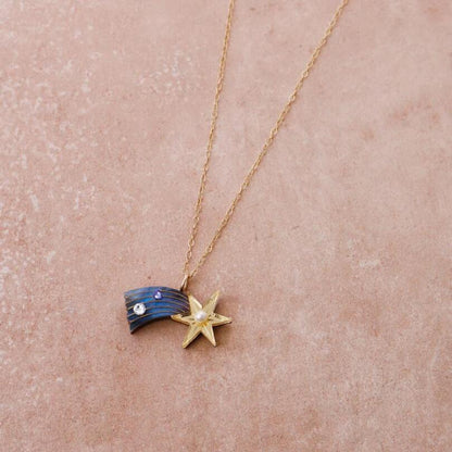 Shooting Star Necklace