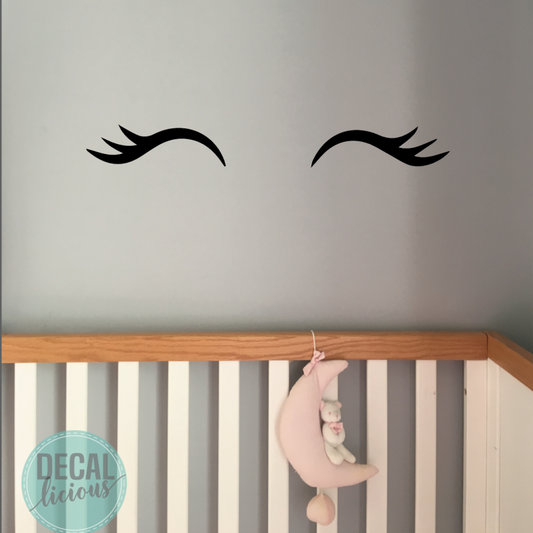 Wall Sticker - Unicorn Eyelashes