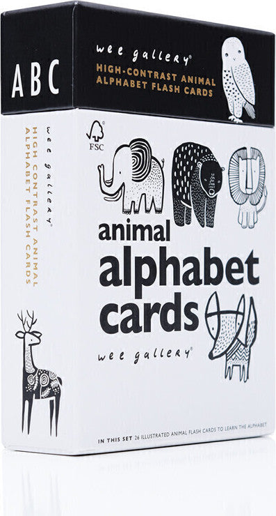 Wee Gallery Animal Alphabet Cards