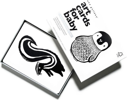 Wee Gallery Black & White Art Cards for Baby