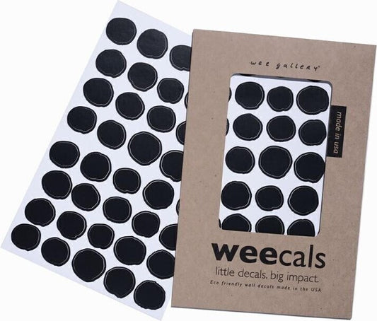 Wee Gallery WeeCals Black Dots